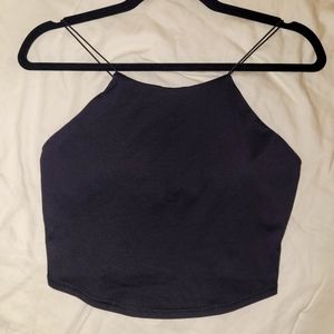 Alo Yoga Spaghetti Tank Black